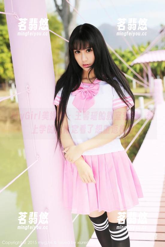 MyGirl美媛馆 - 王馨瑶的教室套图，想上学的人肯定看了想重返校园