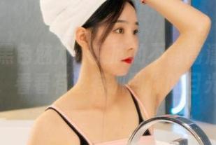 丽柜 – 黑色魅力：文欣的不羁高清写真集，看看有没有抓到你的目光
