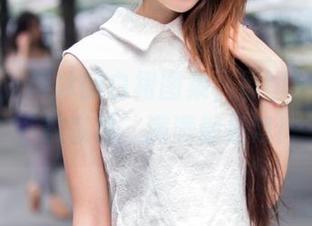 推女郎 – 谭冰的白裙图集，原图中晒得我不忍直视，满满都是戏！