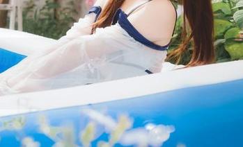 高清原图，桜桃喵的天使披风，难道是超市促销道具？
