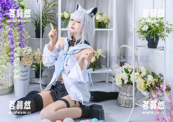 免费与黑猫猫ovo的和服合影，照片像是在梦里晃荡。